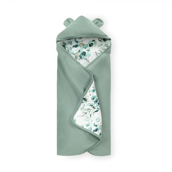Couverture cosy Snuggle N Dream Leaves Mint