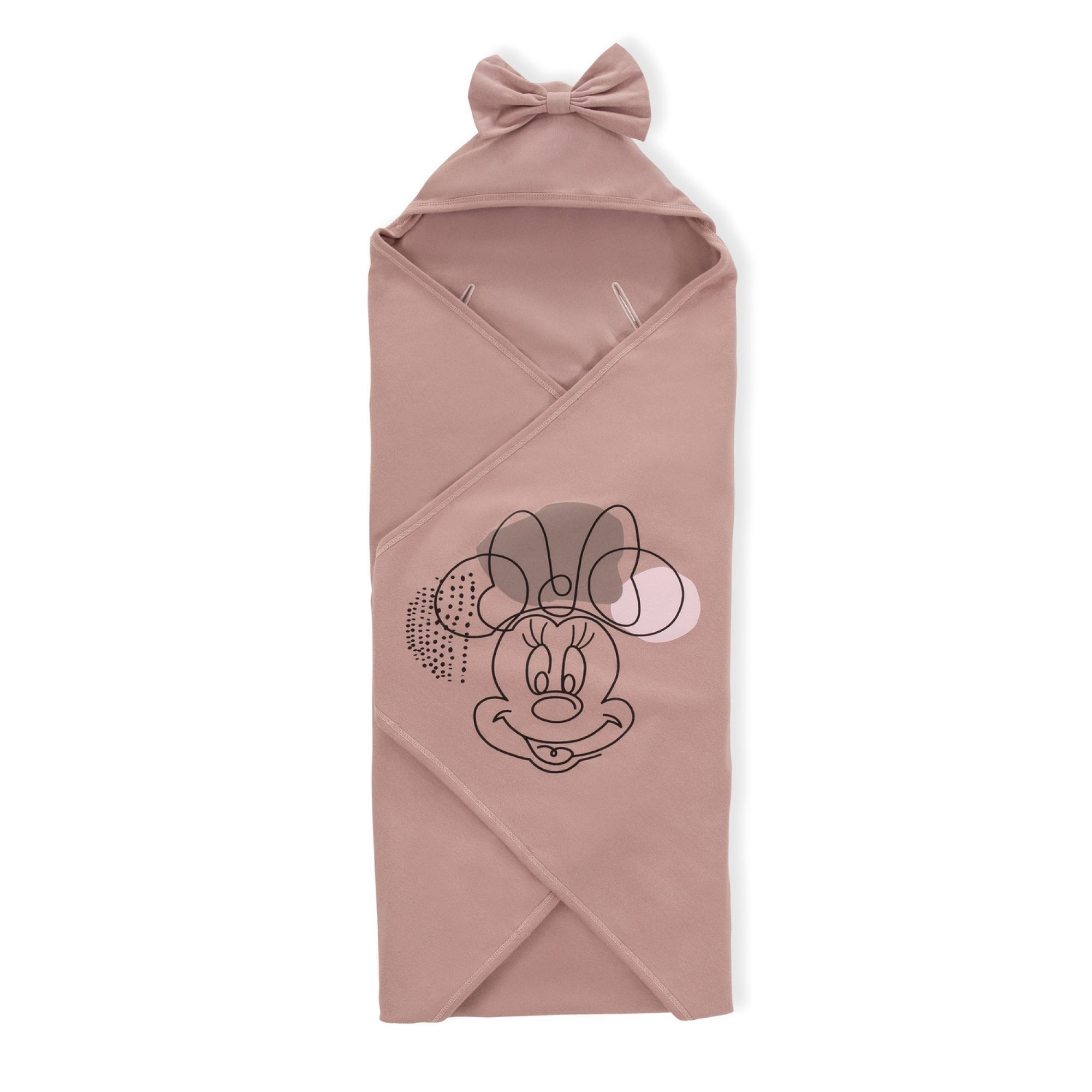 Couverture cosy Snuggle N Dream Minnie Mouse rose - Made in Bébé