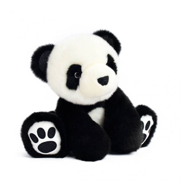 Peluche Panda So Chic Noir 25 cm
