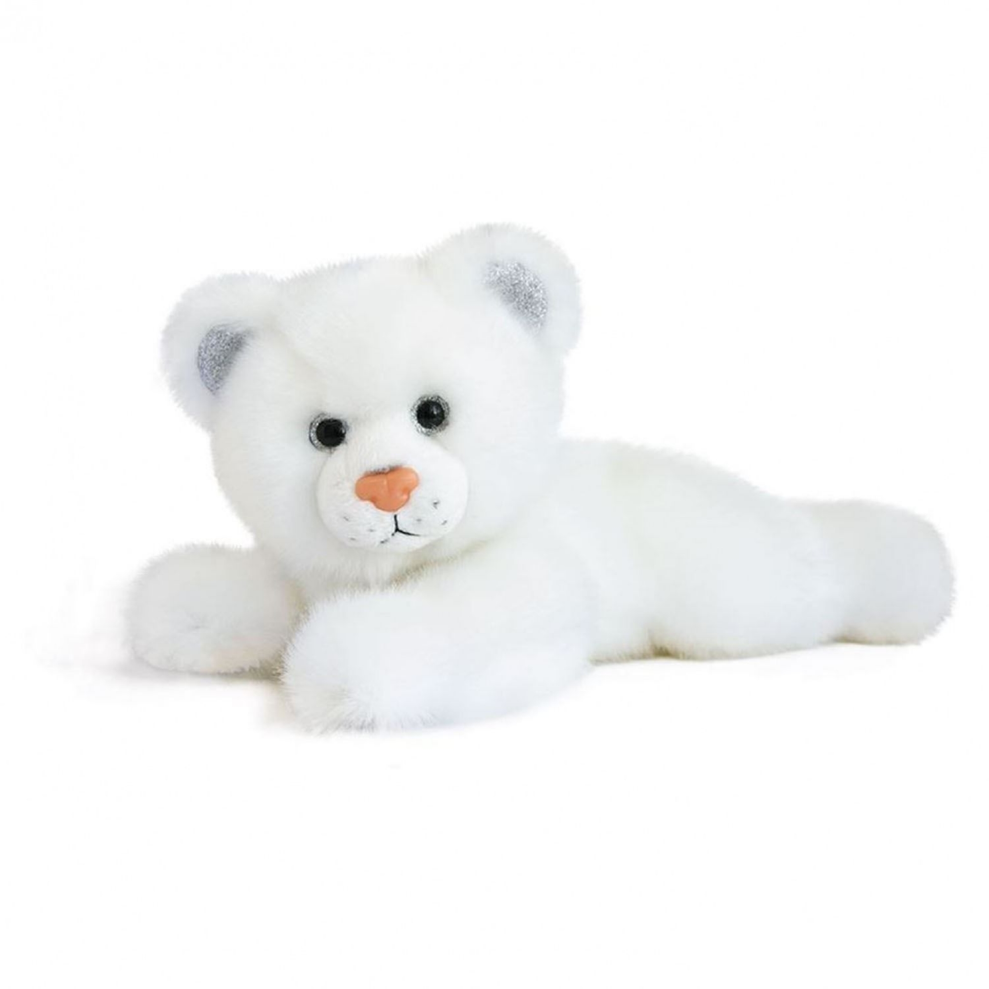 Histoire D Ours Peluche Panthere Blanche So Chic 23 Cm Made In Bebe