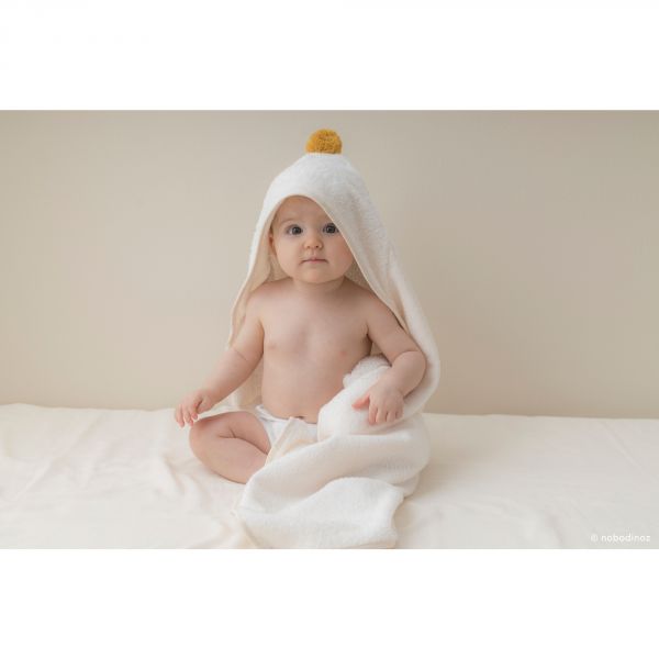 Cape de bain bébé So Cute coton bio natural