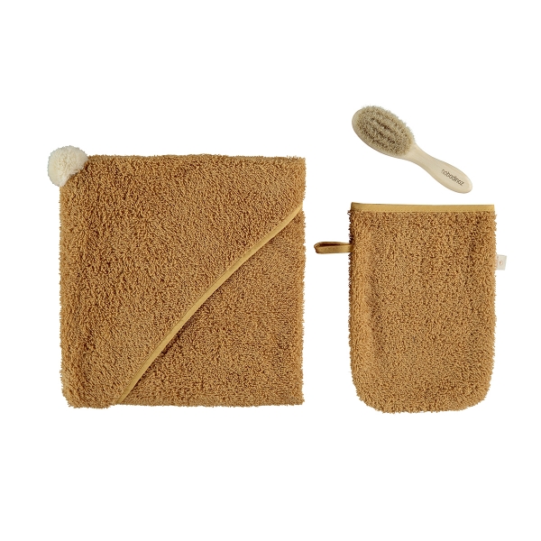 Coffret cape de bain bébé So cute Caramel