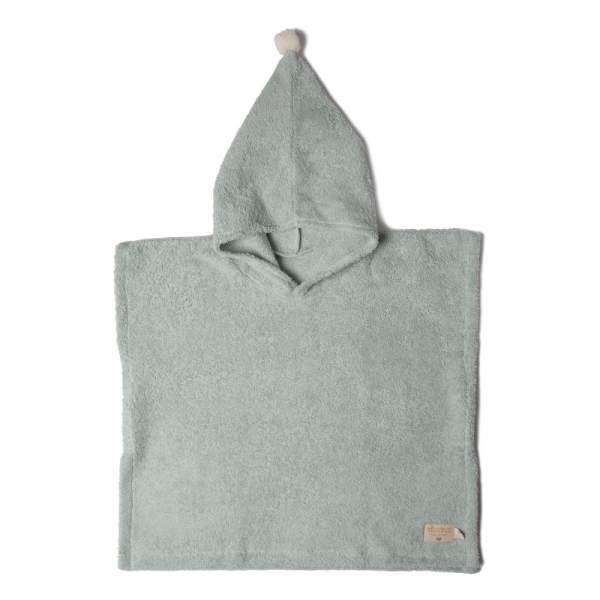 Poncho de bain So Cute coton bio green