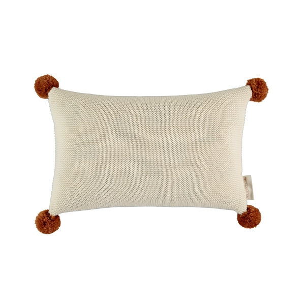 Coussin So natural coton bio écru