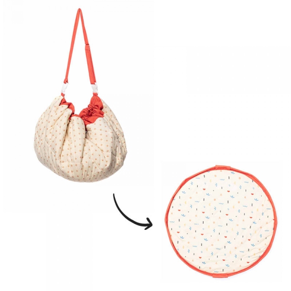 Sac à jouets / tapis d'éveil 2 en 1 Icons