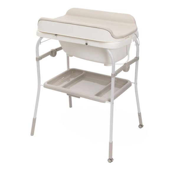 Table à langer Soft Bubble avec baignoire intégrée Armonia motherpearl