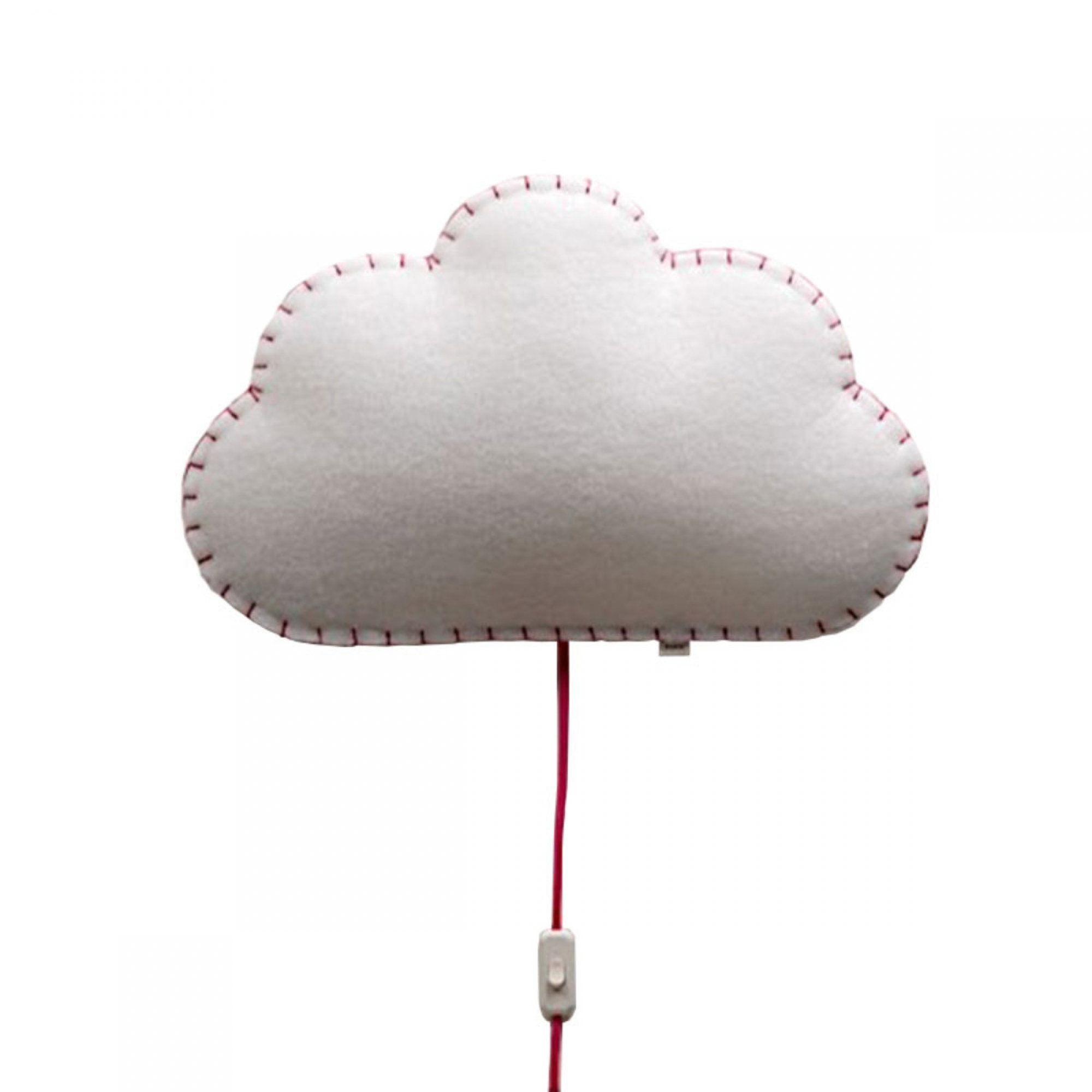 Buo Kids Applique Murale Soft Light Nuage Rose Made In Bebe