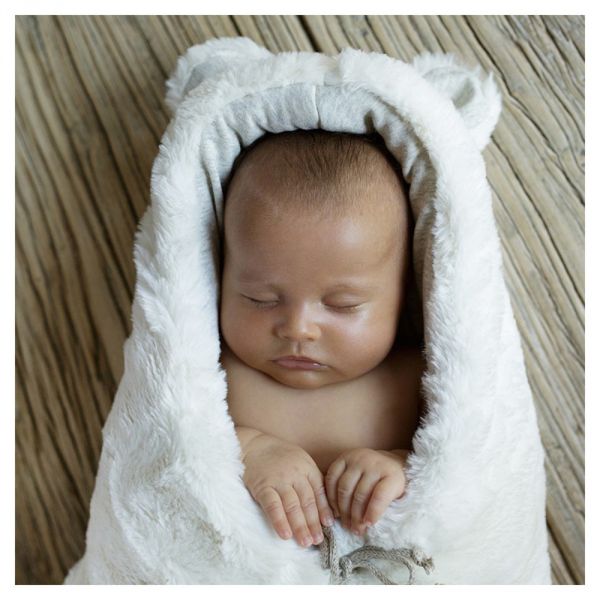 Nid d'ange bébé Teddy Soft Snow Fleece