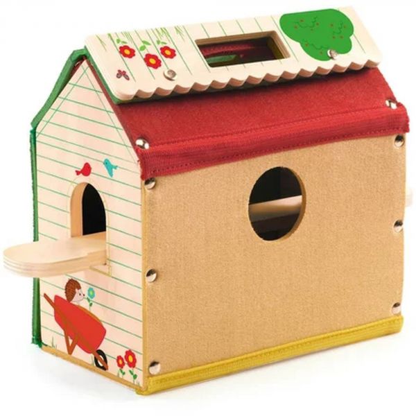 Jouet en bois ferme nomade Softi-Farm