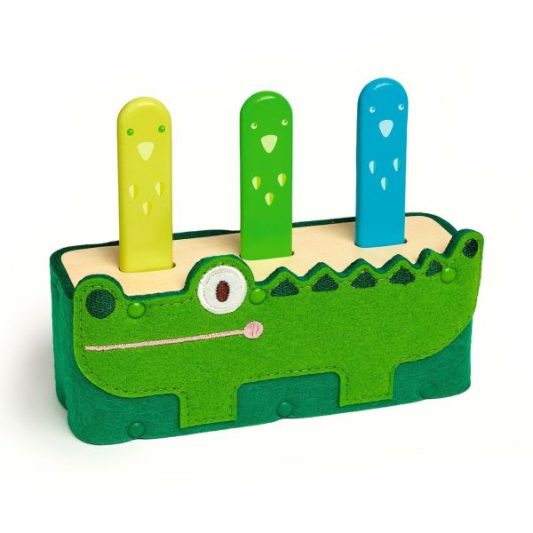 Jouet pop-up en bois Softi Pop