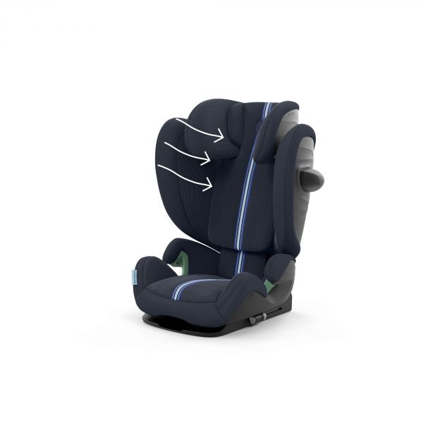 Siège auto i-Size Solution G i-Fix Tissu Plus Ocean Blue