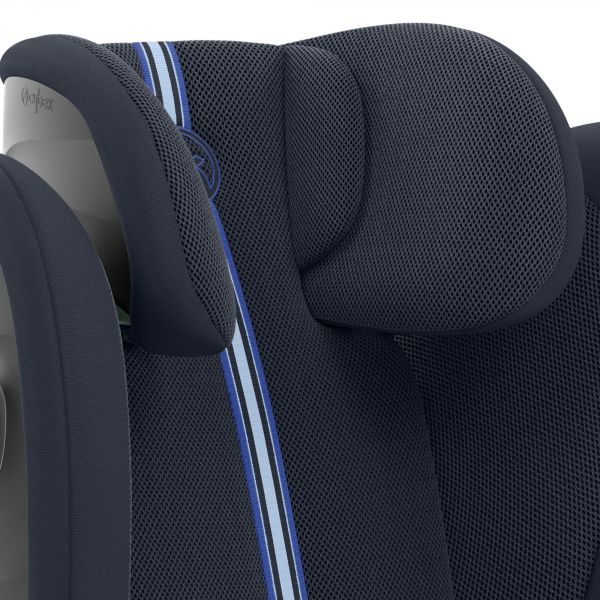 Siège auto i-Size Solution G i-Fix Tissu Plus Ocean Blue