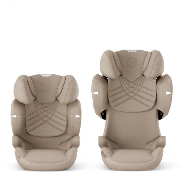 Siège auto Solution T i-Fix i-Size Tissu Plus Cozy Beige