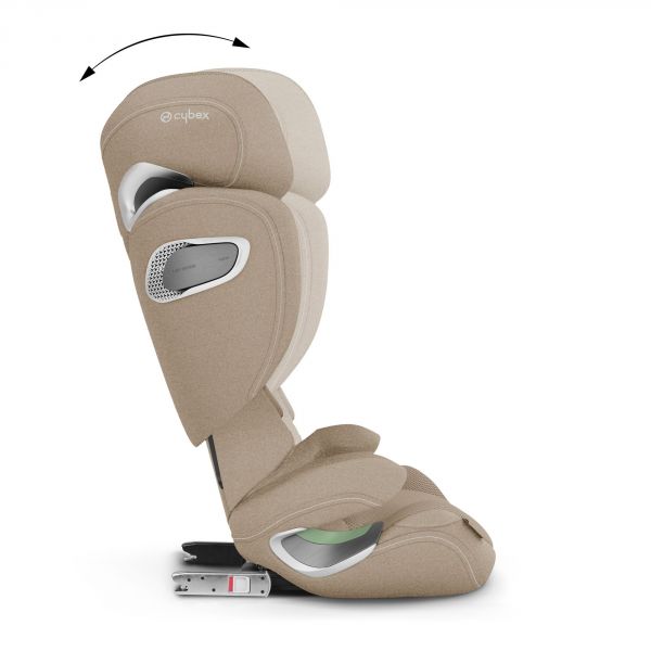 Siège auto Solution T i-Fix i-Size Tissu Plus Cozy Beige
