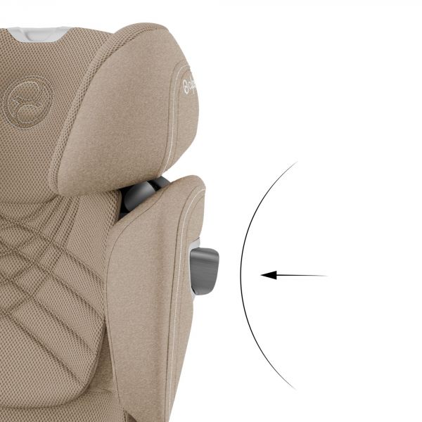 Siège auto Solution T i-Fix i-Size Tissu Plus Cozy Beige