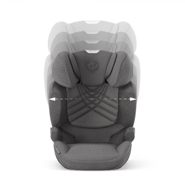 Siège auto Solution T i-Fix i-Size Tissu Plus Mirage Grey