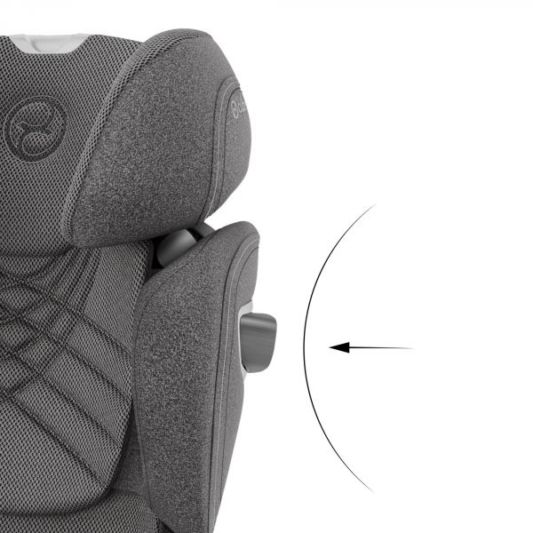 Siège auto Solution T i-Fix i-Size Tissu Plus Mirage Grey