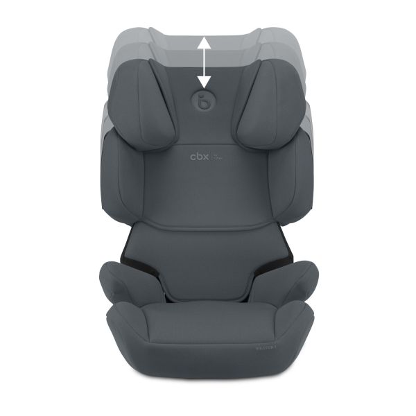 Siège auto enfant i-Size Solution X i-Fix Cobblestone Grey