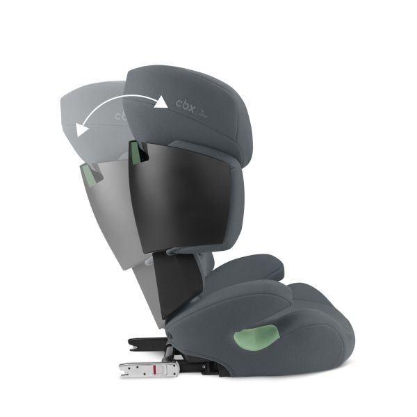 Siège auto enfant i-Size Solution X i-Fix Cobblestone Grey