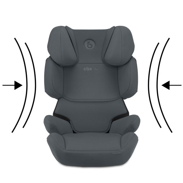 Siège auto enfant i-Size Solution X i-Fix Cobblestone Grey