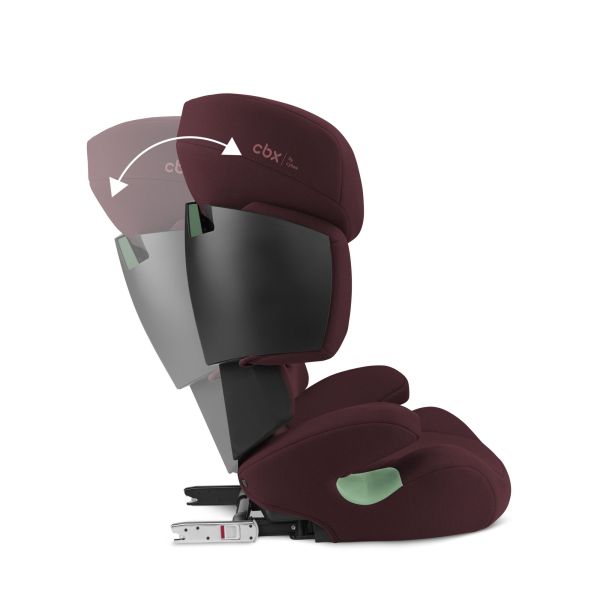 Siège auto enfant i-Size Solution X i-Fix Rumba Red