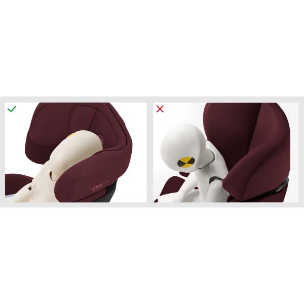 Siège auto enfant i-Size Solution X i-Fix Rumba Red