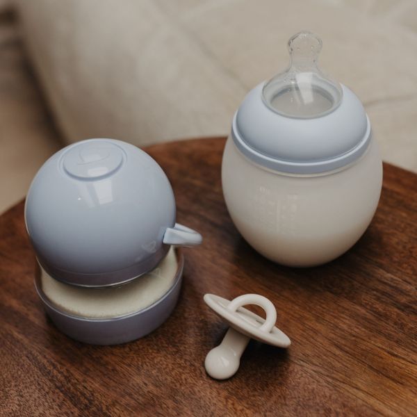 Boîte doseuse de lait So MiMi, Bleu Ciel