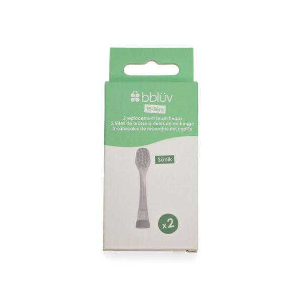 Lot de 2 têtes de brosses à dents Sönik enfant 18 mois et +