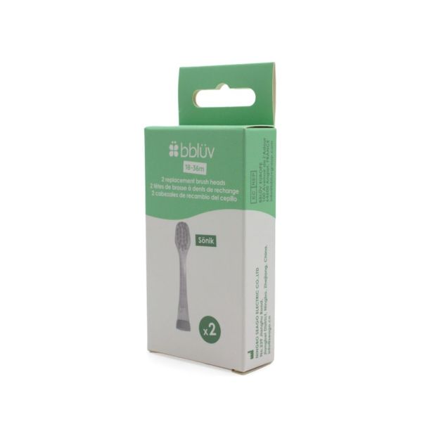 Lot de 2 têtes de brosses à dents Sönik enfant 18 mois et +