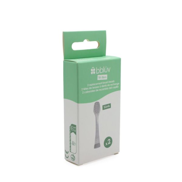 Lot de 2 têtes de brosses à dents Sönik enfant 18 mois et +