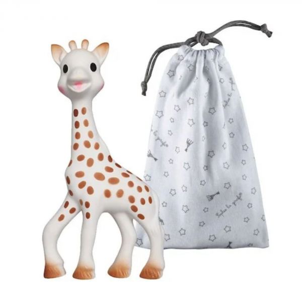 Sophie la girafe et sa pochette de rangement