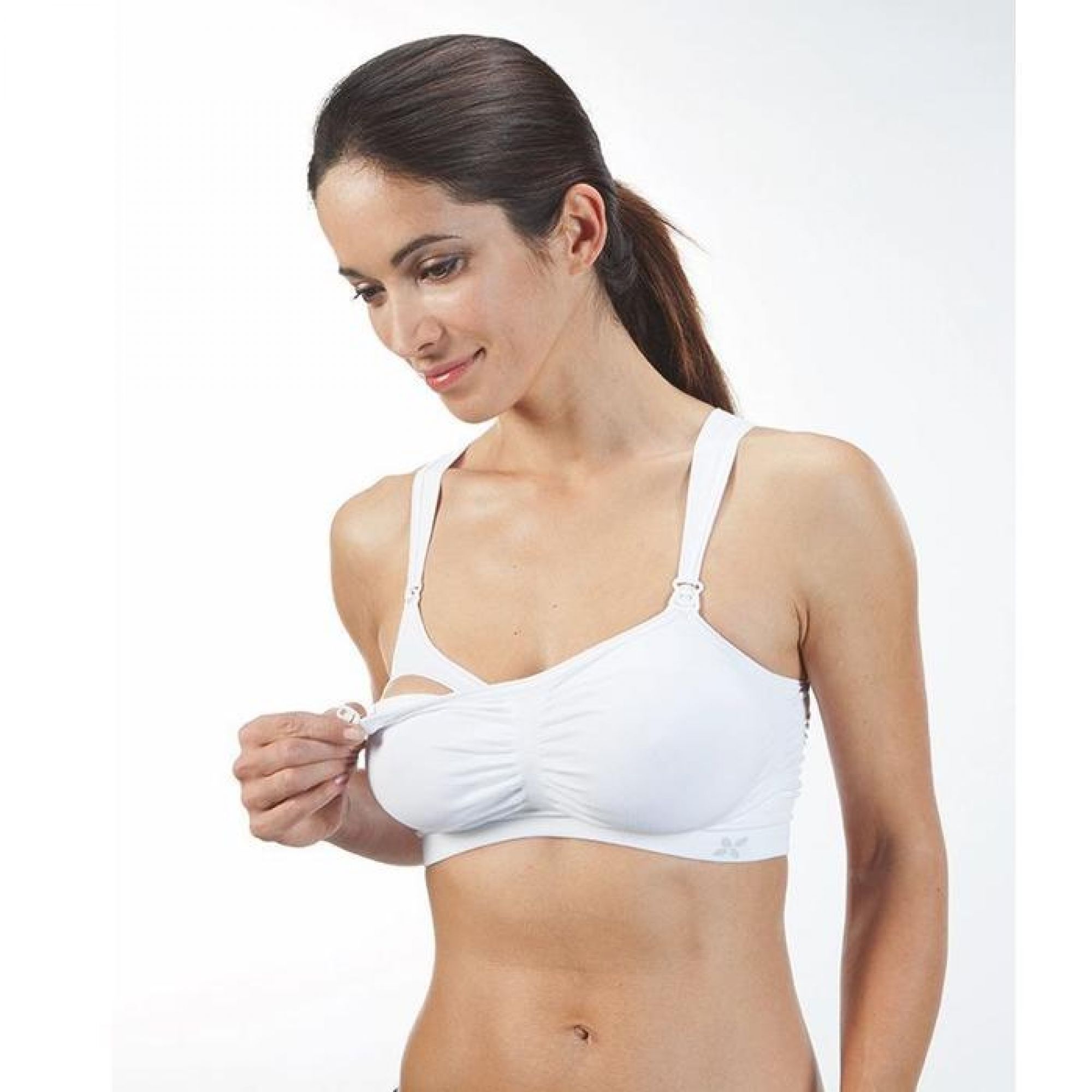 Soutien-gorge d'allaitement Ajustable blanc M - Made in Bébé