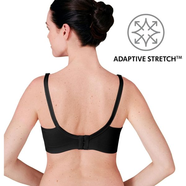 Soutien-gorge d'allaitement 3-en-1 L Noir