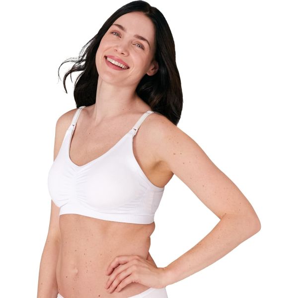 Soutien-gorge d'allaitement 3-en-1 XXL Blanc