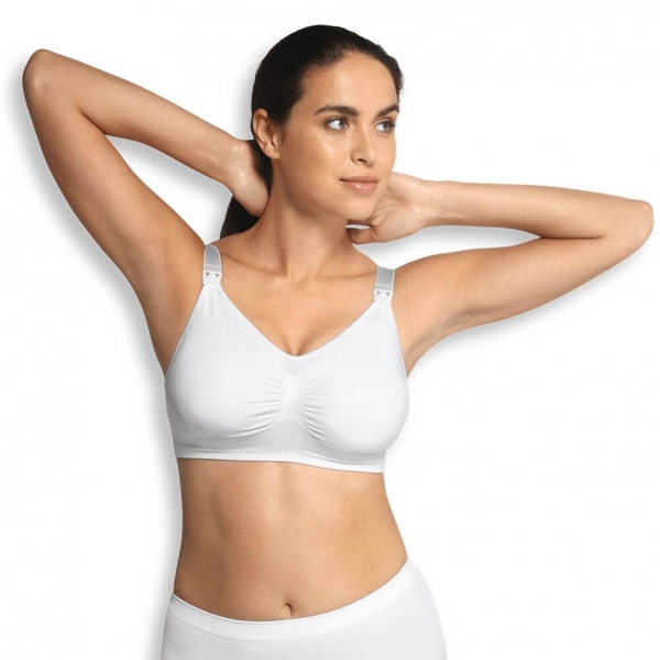 Soutien gorge allaitement avec armature Carri-gel blanc taille L