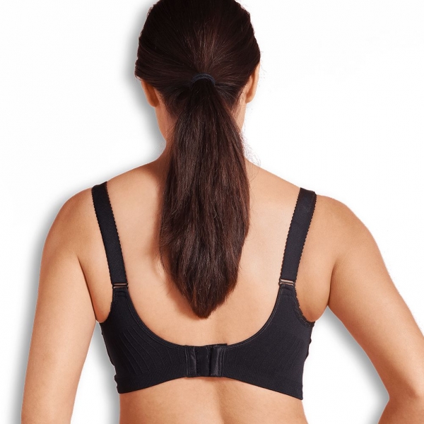 Soutien gorge allaitement rembourré Carri-gel noir taille L