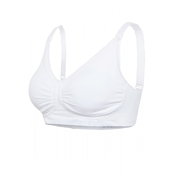 Soutien gorge allaitement rembourré Carri-gel blanc taille L