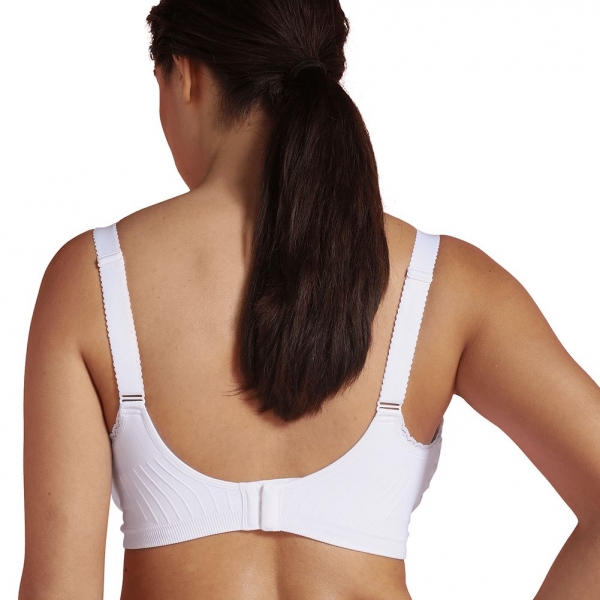 Soutien gorge allaitement rembourré Carri-gel blanc taille L