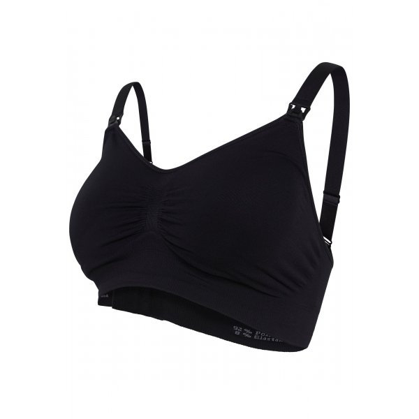 Soutien gorge allaitement rembourré noir taille L