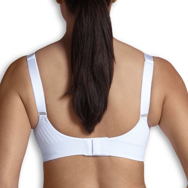 Soutien gorge allaitement rembourré blanc taille M
