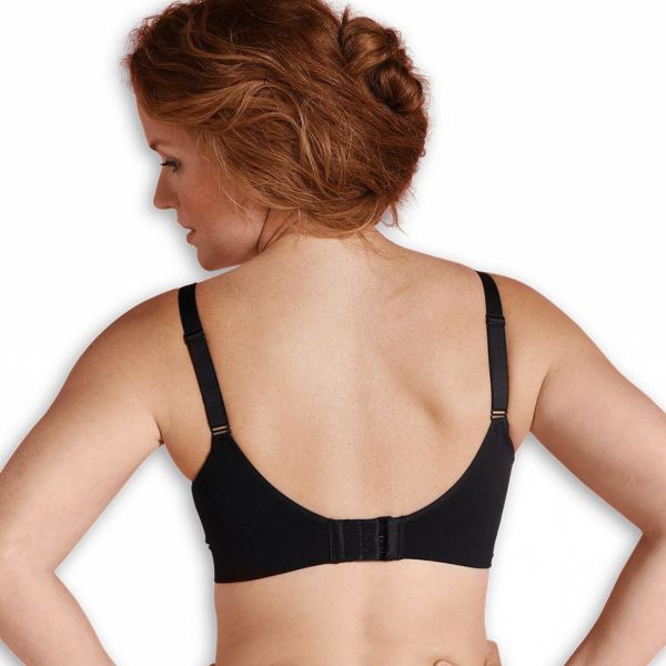 Soutien gorge allaitement sans armature noir taille L