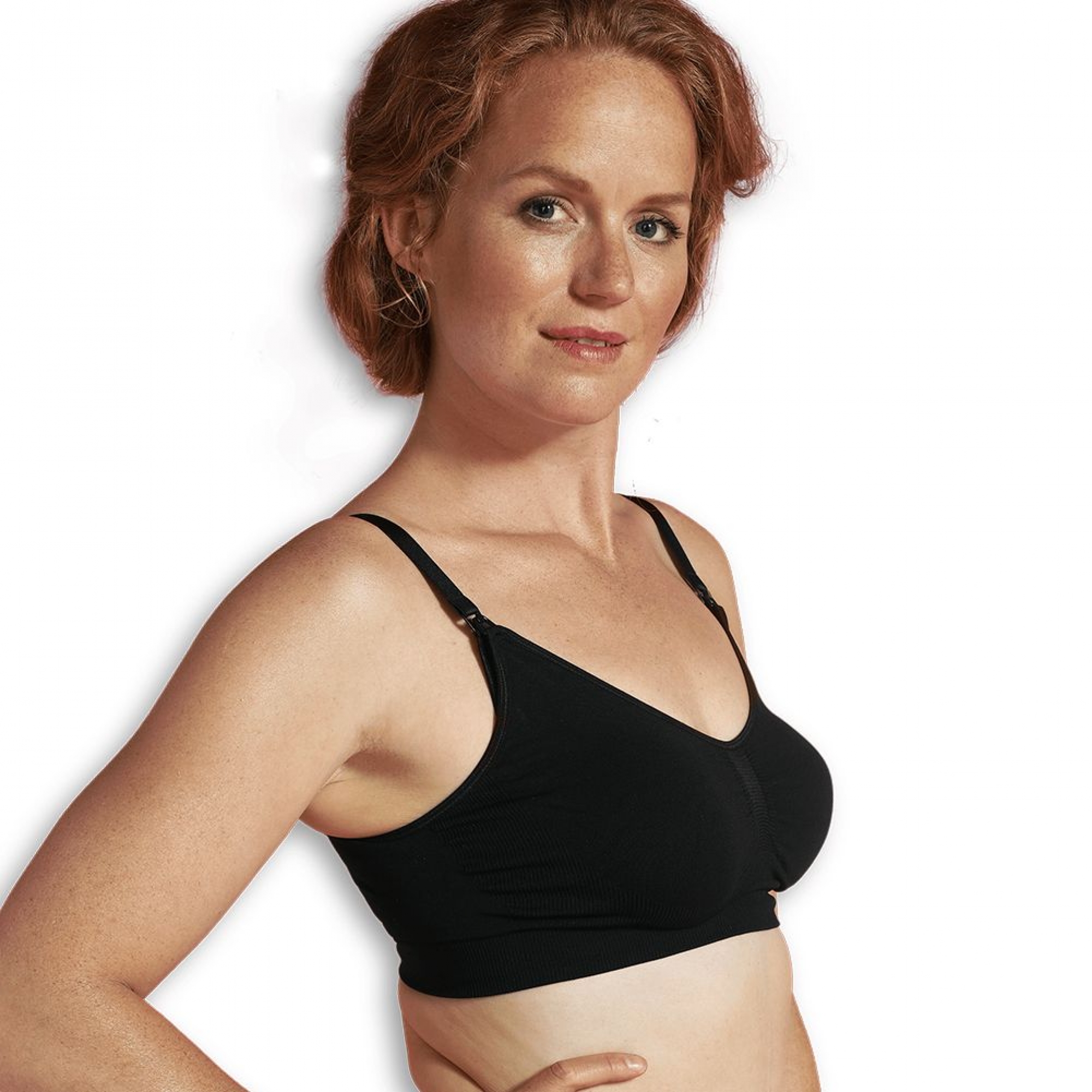 Soutien-gorge d'allaitement sans armatures Maternity NOIR