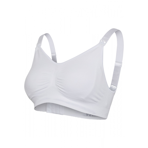 Soutien gorge allaitement rembourré blanc taille L