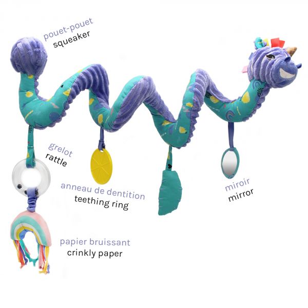 Spirale d'activités Kiprokos le zèbre