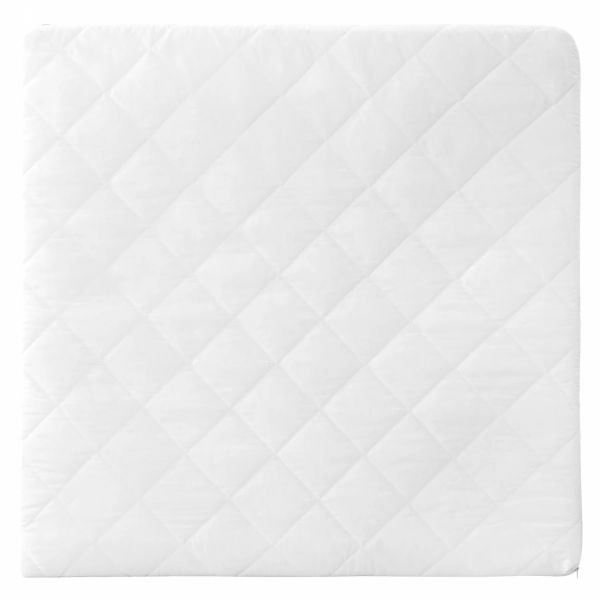 Matelas pour parc bébé blanc 100 x 100 cm