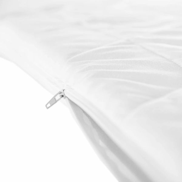Matelas pour parc bébé blanc 100 x 100 cm