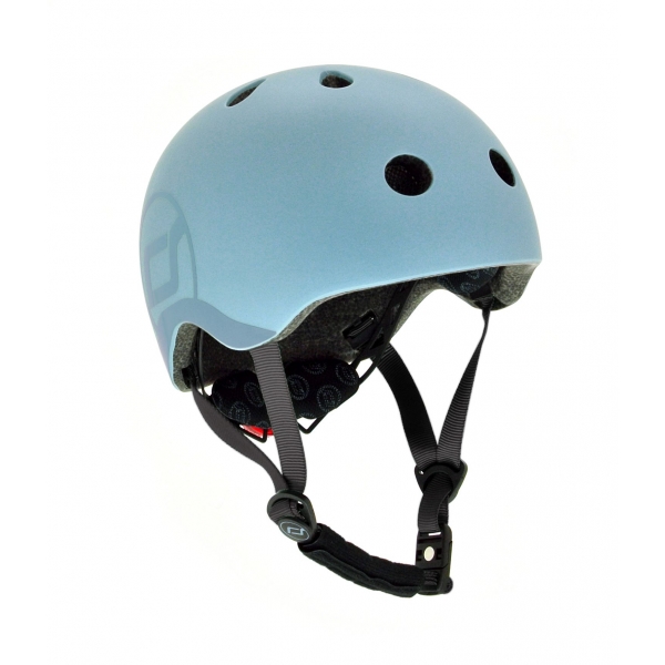 Casque pour enfant taille S Bleu acier