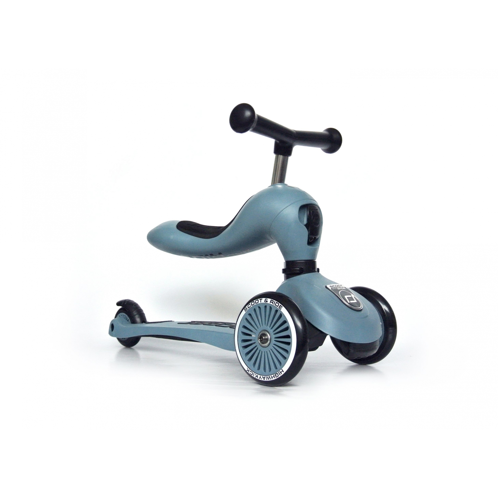 Achat Trottinette bébé 2 en 1 - BLEU ACIER- HIGHWAYKICK 1 - réf :  SR-HWK3LCW10 en gros