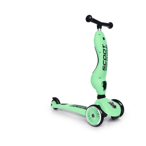 Porteur trottinette évolutif 2 en 1 Highwaykick 1 Kiwi