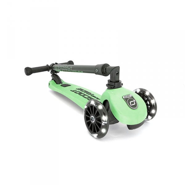 Trottinette 3 roues lumineuses Highwaykick 3 Kiwi